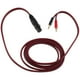 thumbnail image 3 of XLR to Banana Speaker Cable,XLR 3 Pin Female to Dual Banana Plugs Audio Cable, Gold-Plated 4mm Plug, 3 of 5