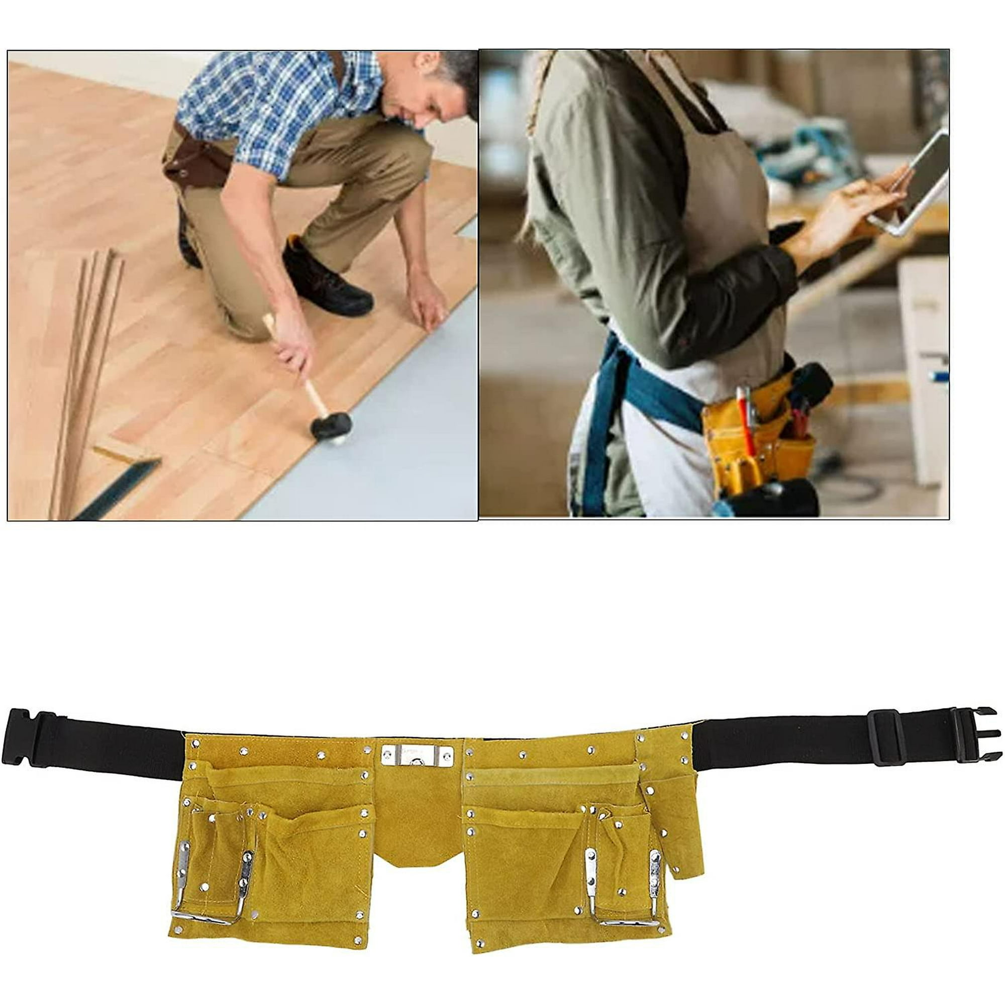 Leather tool belt suspenders hot sale