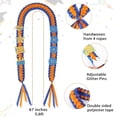 thumbnail image 2 of Graduation Ribbon Leis 2025 Class of 2025 Graduation Decor Gift Graduates Senior for Him Her Congrats Grad (Orange & Blue), 2 of 7