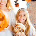 thumbnail image 4 of Diademas elegantes de Halloween para decoración de fiesta de Halloween, 4 of 5
