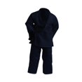 thumbnail image 1 of 2x Ropa de figura masculina 1/12 Moda Kung Fu Traje de entrenamiento Pantalones y chaqueta casual para 6 '' Figuras de acción Vestido de muñecas BJD azul oscuro, 1 of 10