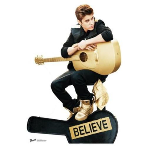 Star Cutouts SC582 Justin Bieber Believe Cardboard Cutout