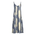 thumbnail image 4 of Summer Maxi Dresses for Women Spaghetti Strap Tie Dye Cami Sundress Loose Fit V Neck Cover Ups for Bathing Suits 2026 Summer Beach Dresses Resort Wear Vacation Outfits, 4 of 4