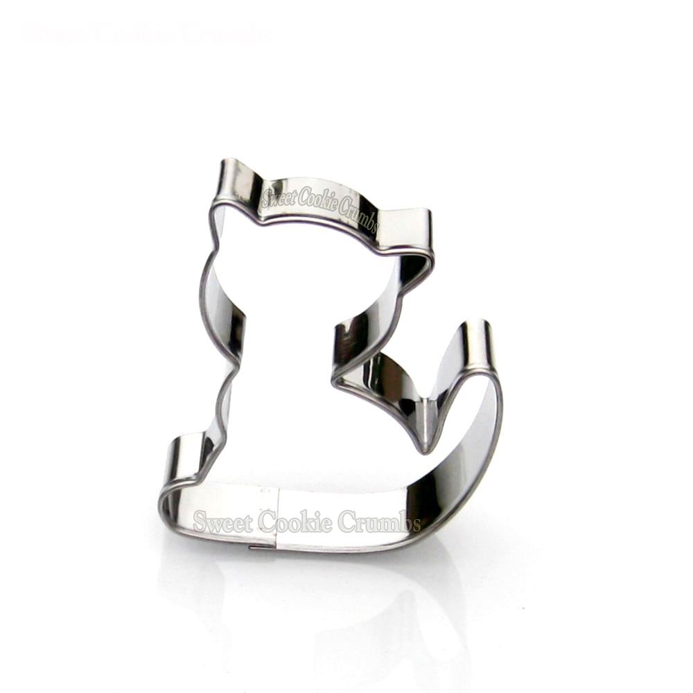 Mini Cat Cookie Cutter Stainless Steel