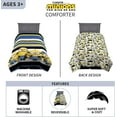 thumbnail image 3 of Minions The Rise of Gru (72 x 86) Pouces Literie Microfibre Ultra Douce Simple/double Couette Réversible pour Enfants, 3 of 6