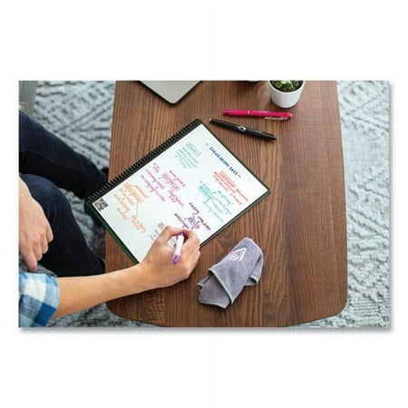 Rocketbook - Fusion Smart Reusable Notebook 7 Page Styles 6" x 8.8" - Neptune Teal