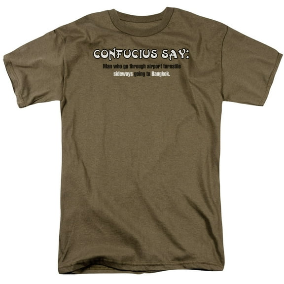 Confucius Officially Licensed Adult T Shirt