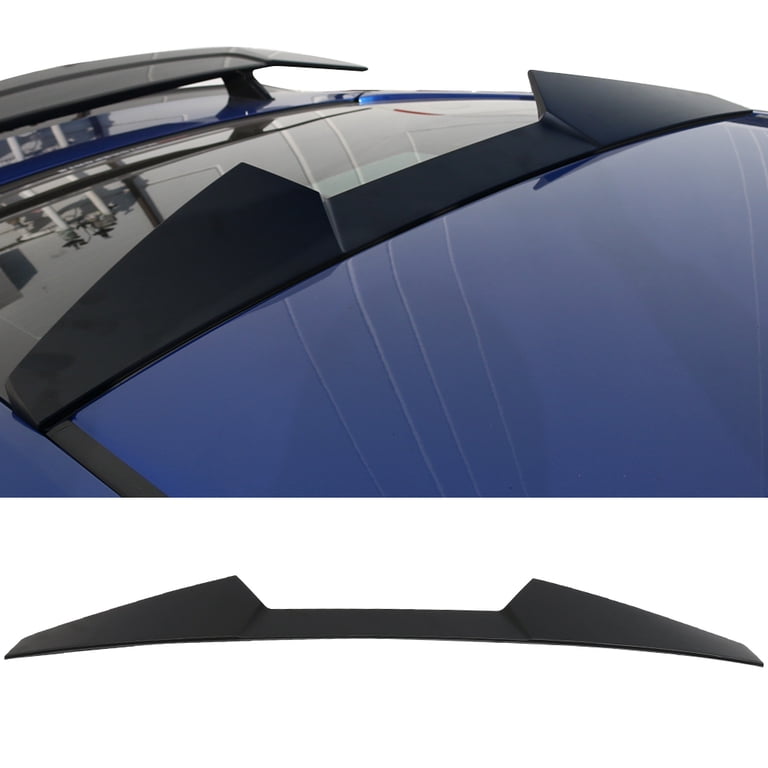 Fit 16-21 Honda Civic X 10th Sedan OE Factory Unpainted Trunk Spoiler Wing - ABS