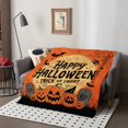 thumbnail image 2 of JML Soft Throw Blanket, Spooky Flannel Bed Blanket for Halloween, Cozy Fluffy Comfy for Sofa, Couch, Bed, Holiday Party Gifts, 40 x 50 in, 2 of 5