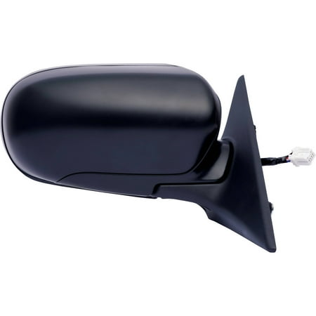- 71507U - Fit System Passenger Side Mirror for 05-09 Subaru Legacy/ Outback, black PTM, foldaway, Power