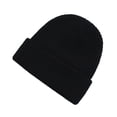 thumbnail image 5 of KKBOTIVE Adult Winter Hat - Beanie for Men Women Thick Knitted Unisex Solid Color Winter Hats Beanies Fashion Cap Black One Size, 5 of 5