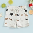 thumbnail image 2 of UFOUND Little Boys Swim Shorts Trunks Toddler Cartoon Swim Shorts Beach Quick Dry Kids Board Shorts Baby Boy Swimwear, 2 of 6