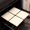 thumbnail image 4 of Old Stone Pizza Kitchen 4-Piece Cordierite Rectangle Pizza Stone Set, 4 of 7