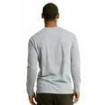 thumbnail image 2 of Men's Henley 3-Button Pullover Cotton T-Shirt Long Sleeve Crew Neck, 2 of 2