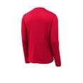 thumbnail image 4 of Sport-Tek Posi-UV Pro Long Sleeve Tee. ST420LS L True Red, 4 of 4