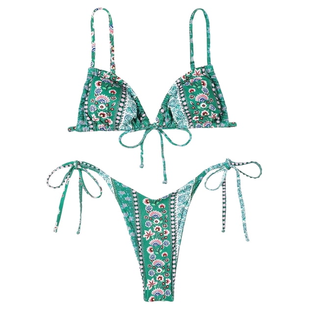 MKLEKYY Trajes De Baño Dama Sexy Bikini 2023 Swimsuit Women Swimwear Push Up Bikini Set Thong Brazilian Bathing Suit Beach Wear