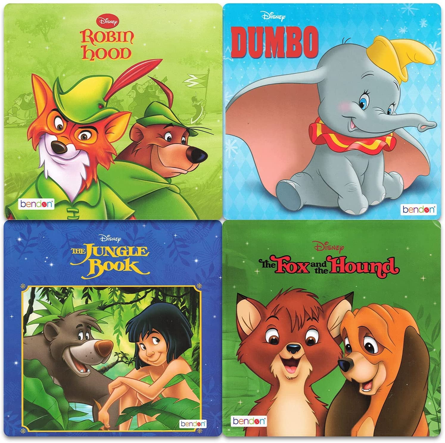 Crenstone Disney Storybook Collection, 8 Hardcover Books for
