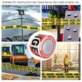 thumbnail image 3 of Ruban d'Avertissement Danger, 4 Pcs Ruban d'Avertissement Usage Polyvalent pour Chantier, 3 of 7