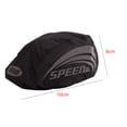 thumbnail image 3 of Toystoory 1 pieza de cubierta de casco de bicicleta impermeable Universal con tira reflectante casco de bicicleta de ciclismo cubierta de lluvia Ciclismo negro Toystoory OD0652-02, 3 of 4