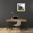 thumbnail image 3 of Bonnett, Stede 20x20 White Modern Wood Framed Museum Art Print Titled - Cliffs of Square, 3 of 4