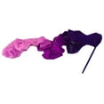 thumbnail image 2 of Women Real Silk Streamer Purple Pastel Color Belly Dance Props Worship Silk Streamer 400X45cm, 2 of 7