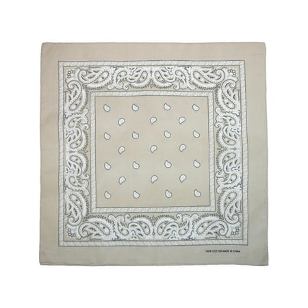 Sweetheart Bandana - Cotton Paisley All-Purpose Bandana