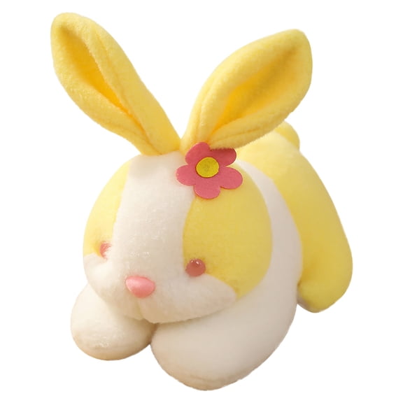 Easter Stuffed Animals, Cute Bunny Doll, Soft Plush Easter Bunny Toy for Kids and Adults, Safe and Friendly Soft Fabric with PP Cotton Filling, Adorable Cuddly Gift for Family and Children