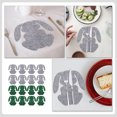 thumbnail image 4 of 16pcs Easter Themed Cutter Fork Storage Bags Cartoon Bunny Utensils Cover Bags, 4 of 7
