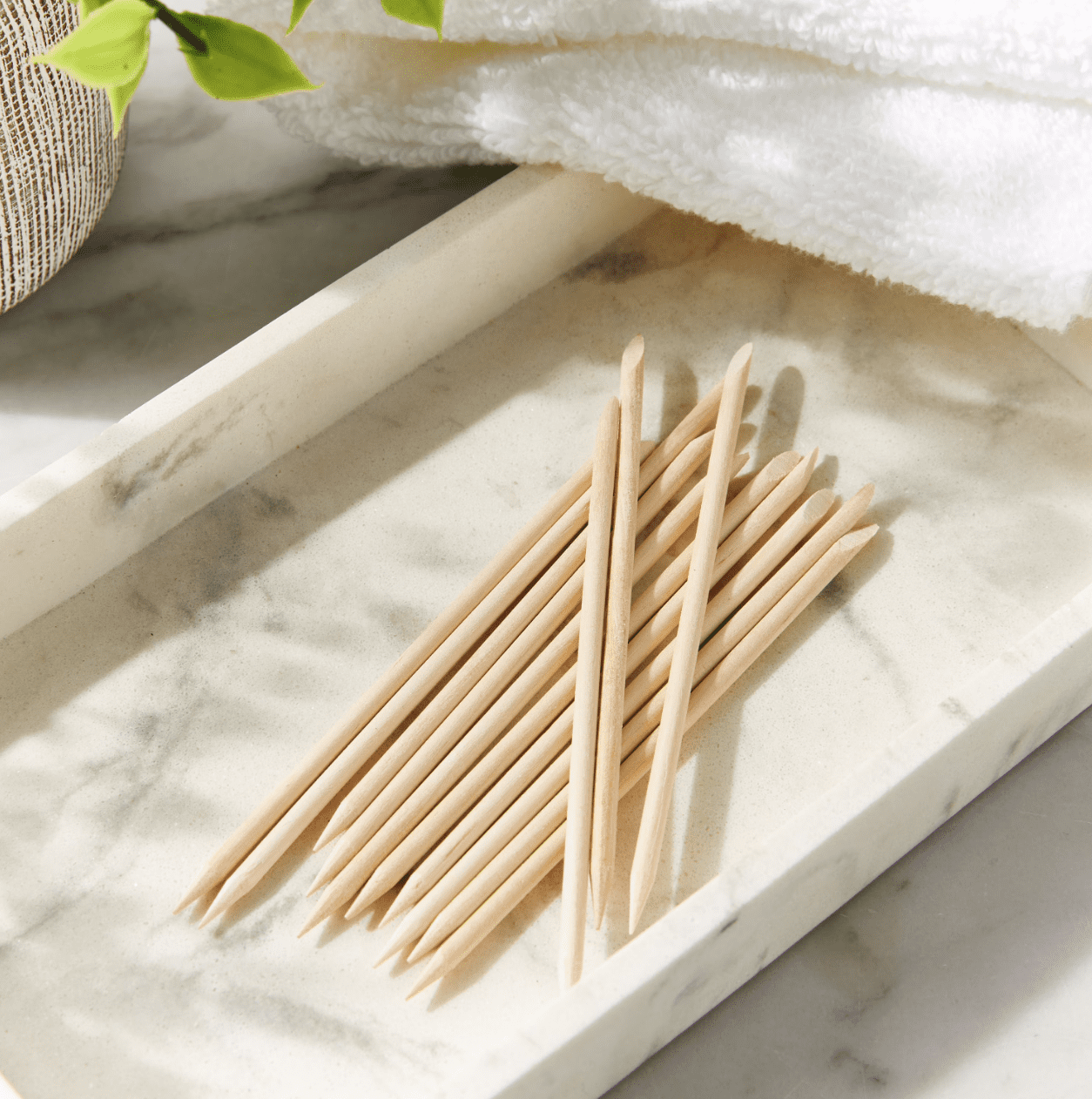 (4 pack) Equate Dual Pointed Cuticle Sticks for Nail & Cuticle Care, 12 Count