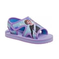 thumbnail image 6 of Disney Frozen Girls Anna And Elsa Dual Sizes Hook And Loop Sandals. (Toddler Little Kids)Purple, Size: 910, 6 of 7