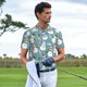 thumbnail image 3 of Balery Snowflake Scarf Snowman Camisa Polo de Hombre con Estampado, de Manga Corta y Tejido Medio, Camisa Tipo Golf Polo-XX-Large, 3 of 6