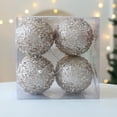 thumbnail image 7 of Xuniizn Christmas Ornaments Set - Pearl Sequin Christmas Ball Pendant Christmas Tree Decorations Available In Gold Green And Red, Gold, 7 of 7