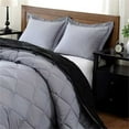 thumbnail image 3 of Queen Comforter Set Farbees Blue/Orange - Queen, 3 of 5