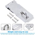 thumbnail image 5 of 2 Pcs Verrou de Porte en Acier Inoxydable 7.6cm, Clip de Verrou de Porte, 5 of 5