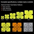 thumbnail image 5 of 10 Packs Reflector Target Sheets 60mm Self Adhesive Reflective Tape Survey Target for Total Stations, Green, 5 of 6