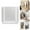 Clear, variant on Clear Wall Mounted Storage Box, Adhesive Bathroom Cosmetic Toothbrush Organizer, Space-Saving Wall Organizer, Stackable Cabinet Door Organizer for Home Bathroom Office Daily Small Items