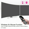 thumbnail image 2 of Souris Rechargeable avec 57 Touches de Bouton Télécommande 57 Touches de Bouton Contrôle Petit Récepteur Forte Stabilité Mini Clavier à la Maison Ordinateur Portable Smart TV, 2 of 7