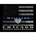 thumbnail image 7 of Police Thin Blue Line Flaf Frame Gift Retirement or Police Academy Graduation, 7 of 7