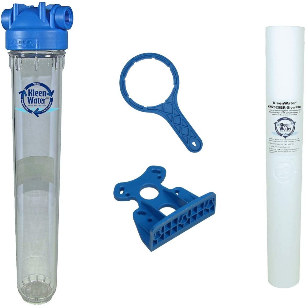 Tankless Water Heater Filter, KleenWater KW2520SCALEX Tankless Hot