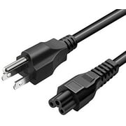 uowlbear AC Power Cord, 1.2M Power Cable for Dell IBM HP Compaq Asus Sony Toshiba Lenovo Acer Gateway Laptop Charger AC