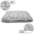 thumbnail image 3 of Garden Art Pet Bed, Botanical Bouquets of Lavender and Hydrangea Flowers Bridal Spring, Resistant Pad for Dogs and Cats Cushion with Removable Cover, 24" x 39", Pale Grey Lavender Green, by Ambesonne, 3 of 4