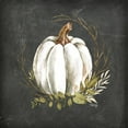 thumbnail image 2 of Rae, Marla 20x20 Black Ornate Wood Framed with Double Matting Museum Art Print Titled - White Pumpkin, 2 of 4