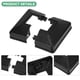 thumbnail image 2 of Uxcell 4-Pack Cubierta de Base de Poste, Se Ajusta a Poste de 1.18"x 1.18" Tipo Dividido para Barandilla de Hierro/Madera para Interiores/Exteriores/Postes/Vallas/Escaleras/Patios [Negro], 2 of 7