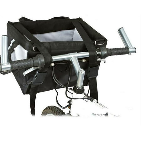 UPC: 0858342066136 | Pet Life Fur Cycle Collapsible Pet Dog Bicycle Bike Carrier With Inner Safety Leash
