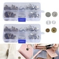thumbnail image 3 of Zyyini Sewing Clothing Accessory,Handbag Magnetic Button,Magnetic Button Fastening Purses Handbags Crafts Buttons Sewing Clothing Accessory, 3 of 8