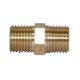 thumbnail image 5 of Las Instalaciones de Tuberías de NPTBrass Roscaron El Conector Terminado Doble Del Acoplador en Amarillo 4 13X11 Soledad Accesorios de latón, 5 of 5