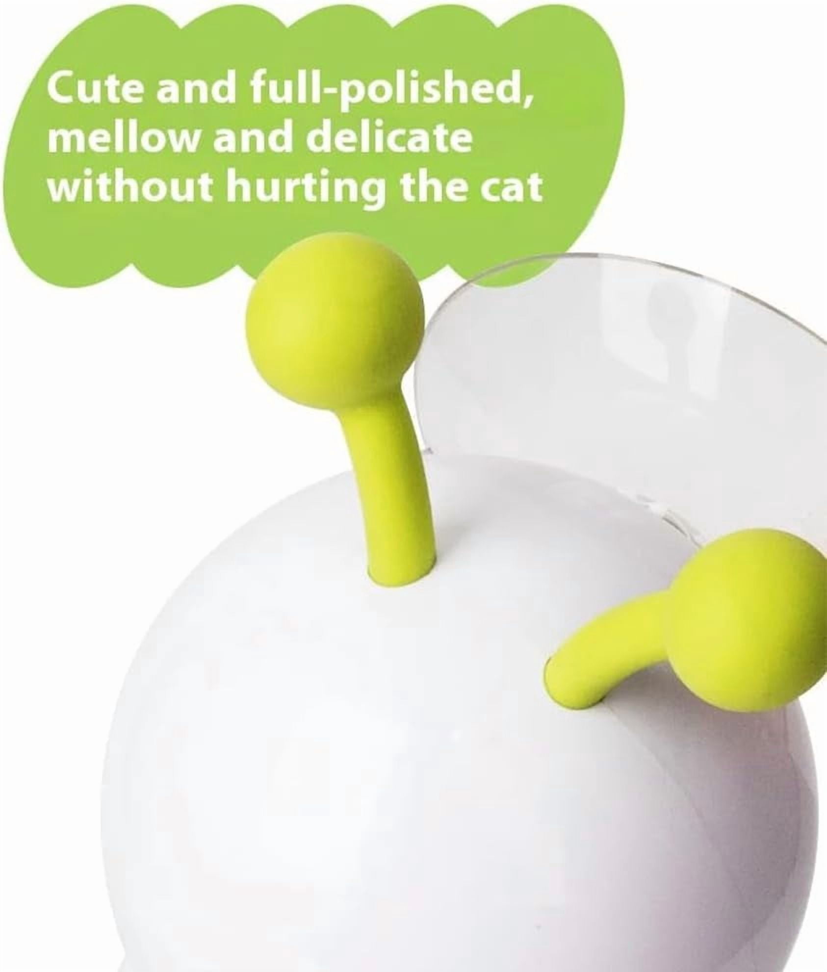 Interactive Cat Feather Toy, Automatic Fluffy Tail Teaser with Motion Sensor， Bite Resistant, Automatic Kitten Toys for Bored Cats for All Ages Indoor Cat （XX）
