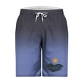 thumbnail image 2 of Pantalones de Playa con Cordón Impreso con Cintura Elástica para Hombre, con Bolsillos para Uso Casual Y Al Aire Libre, 2 of 3