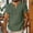Army Green, variant on Cotton Linen T Shirts for Man Short Sleeve Lightweight Breathable V Neck Relaxed Fit Casual Tshirts Mens Tees