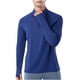 thumbnail image 2 of pstuiky camisas de manga larga para hombre, Camisa deportiva de manga larga con cuello alto, ligera, transpirable y de color liso con cremallera para hombre camisetas de hombre l, 2 of 9